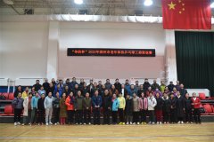 “博亚体育app
杯”滨州老年体协乒乓球工委联谊赛举办